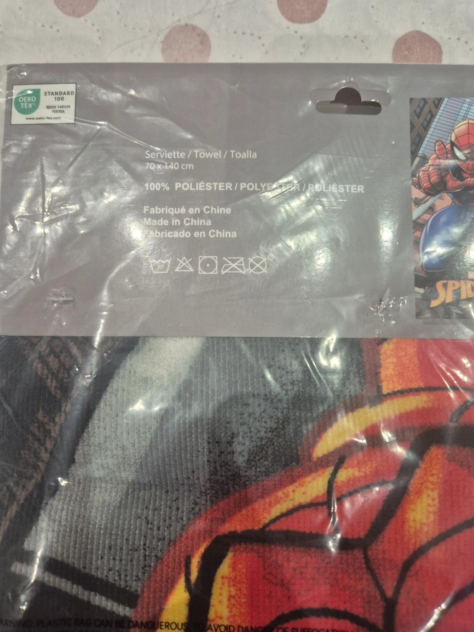 Toalha de praia Spiderman – photo 3